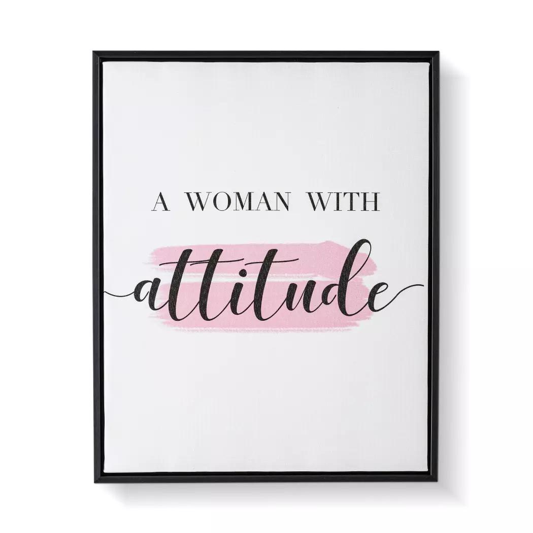 Wandbild 40 x 50 cm Attitude