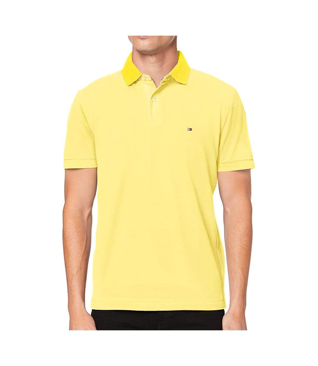 Polo Jaune Homme Tommy Hilfiger MW0MW10779