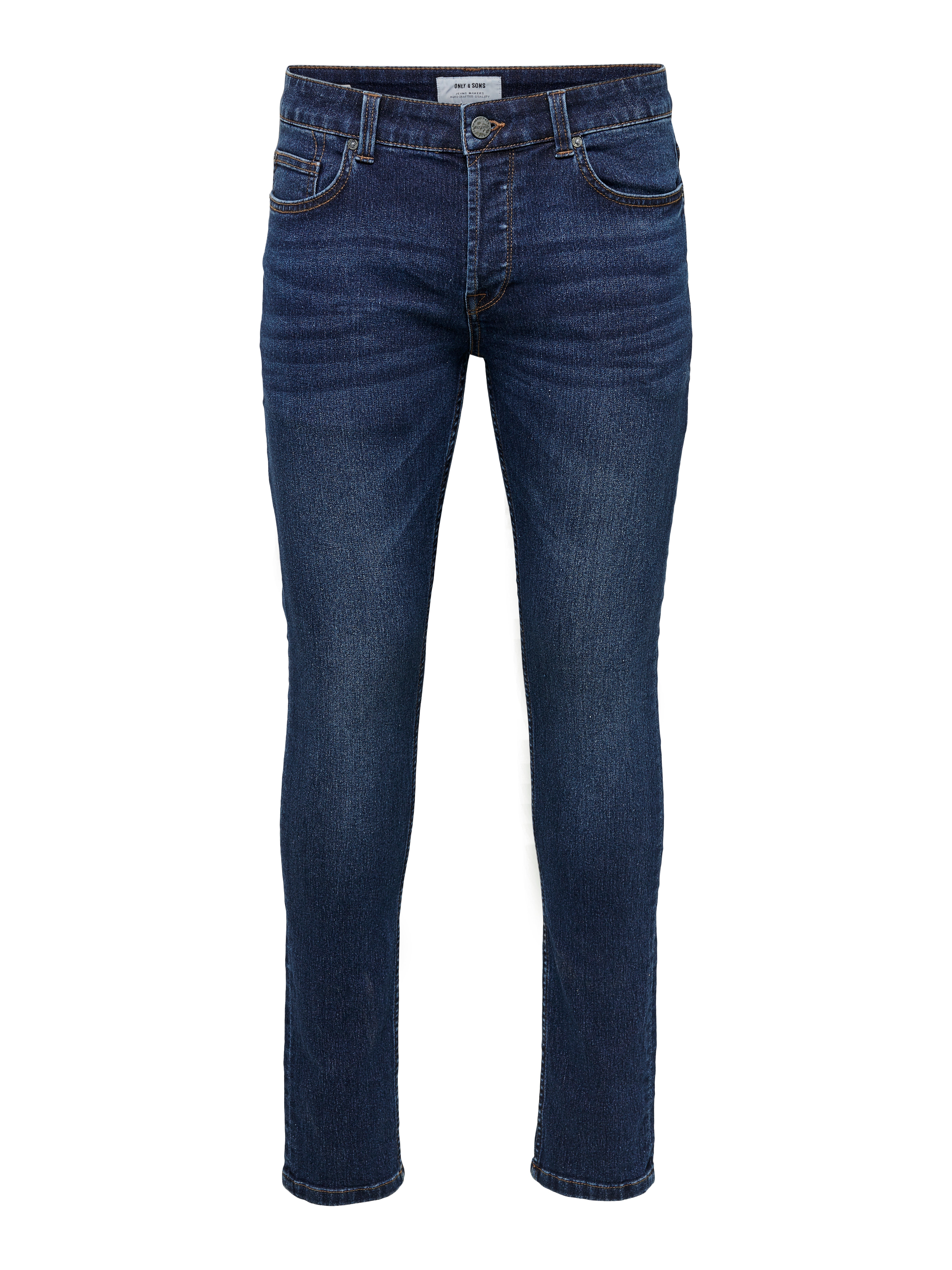 ONSLOOM Mittlere Taille Slim Fit Jeans Blue Denim