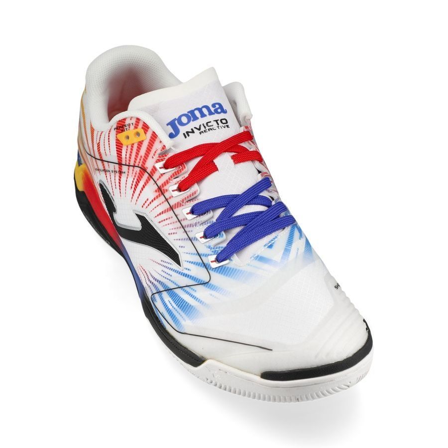 Joma Invicto IN - Blanc/Rouge
