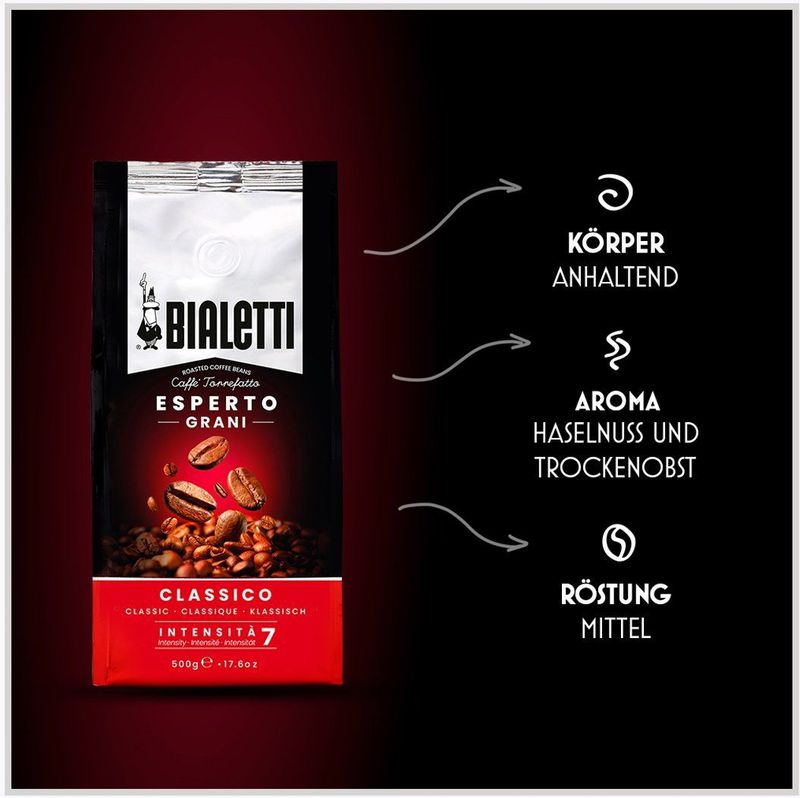 Bialetti Classico - Koffiebonen - 500 gram