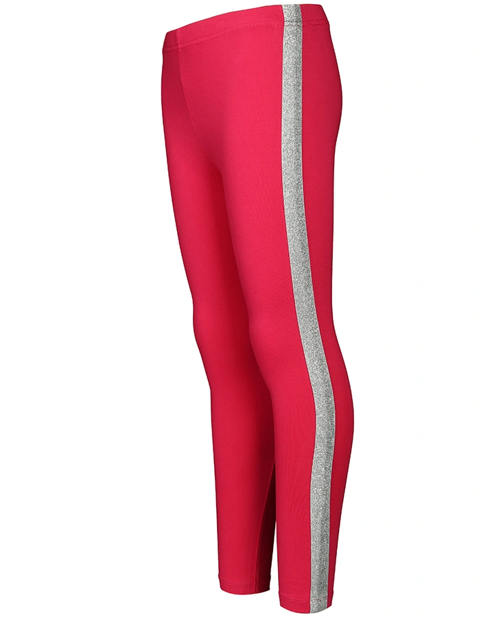 Leggings LYNFORD mit Glitzer-Tape in pink