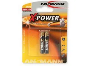 ANSMANN X-POWER Mini AAAA - Batteri 2 x AAAA - Alkalisk