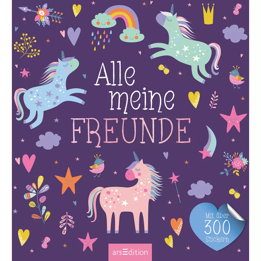 arsEdition Alle meine Freunde – Einhorn