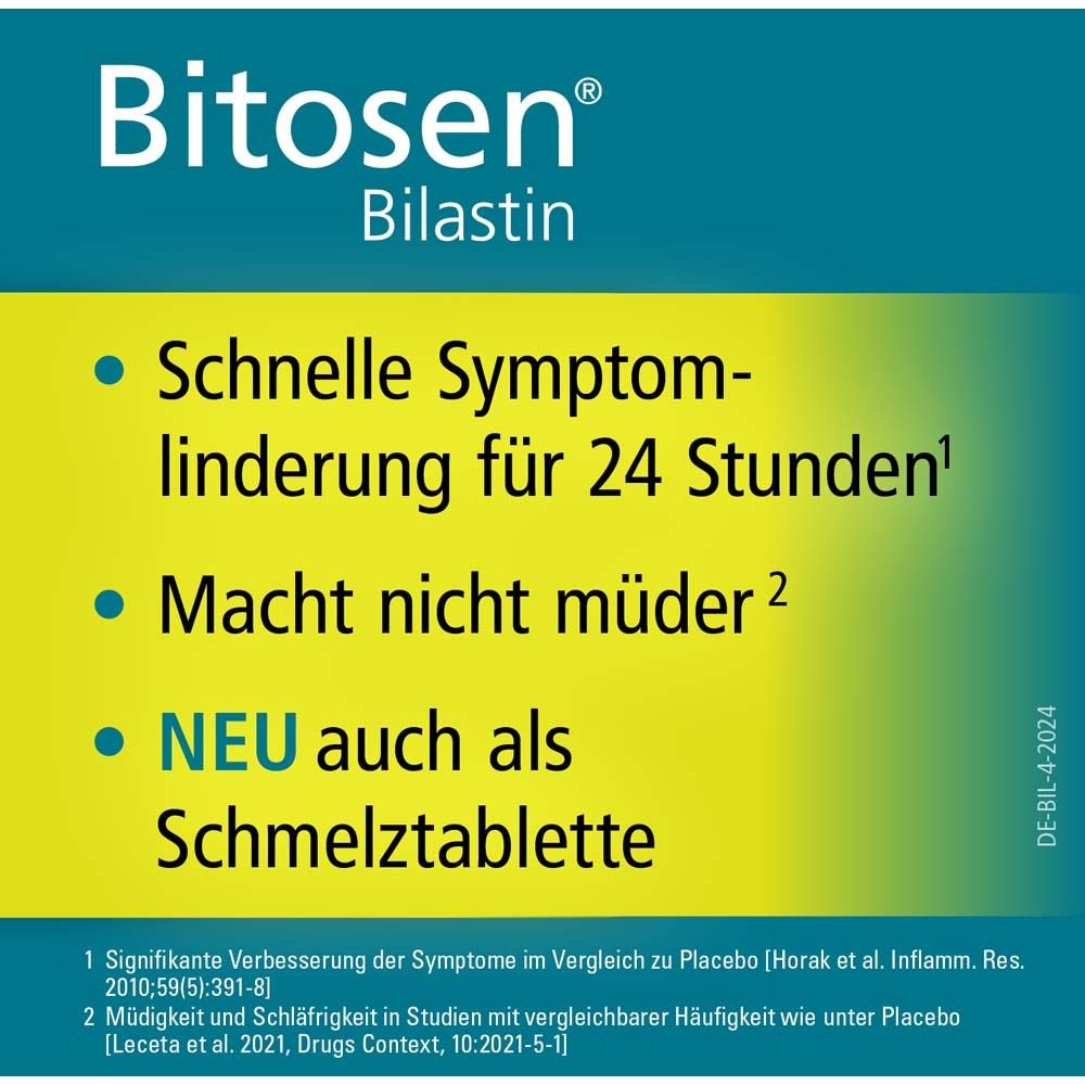 Bitosen® 20 mg Schmelztabletten