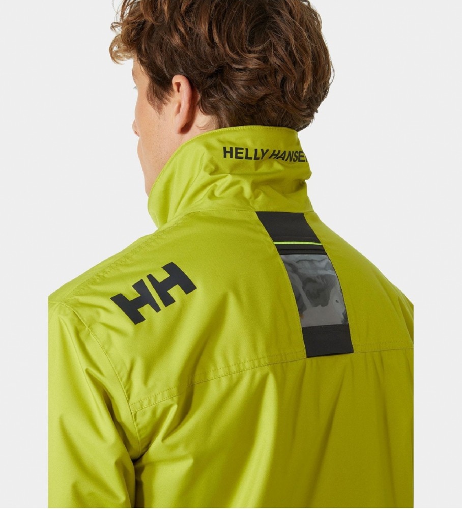 Jaqueta Helly Hansen Sailing Mid-Layer Crew Verde