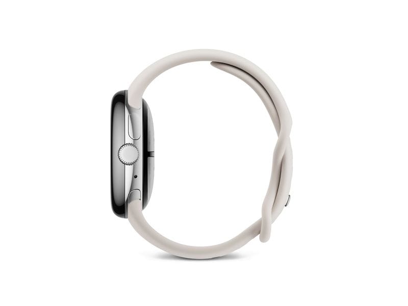 Google Pixel Watch 3 WLAN 41 mm Beige Schlanke Smartwatch mit erweitertem Gesundheits- und Schlaftracking