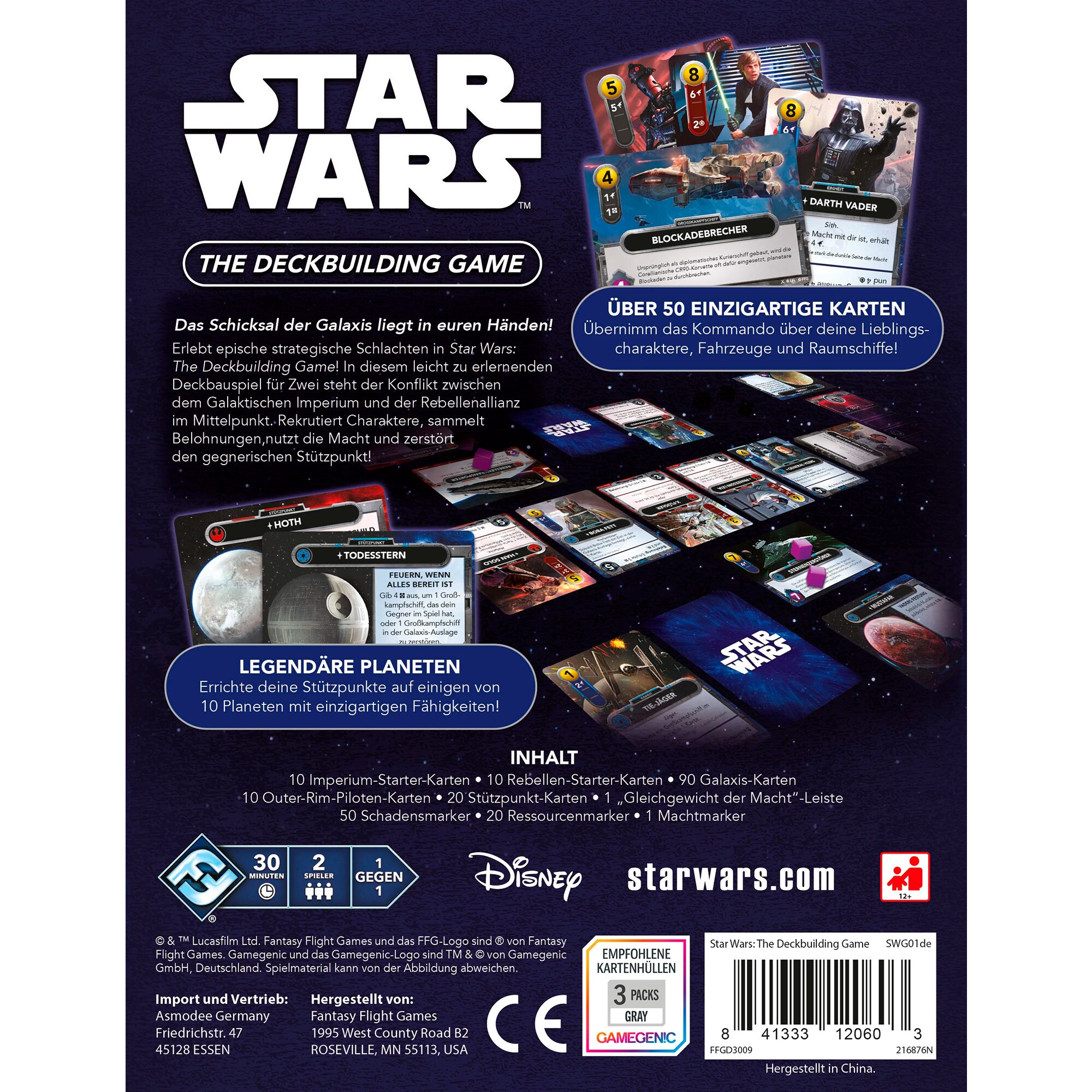 Asmodee Kartenspiel Star Wars: The Deckbuilding Game