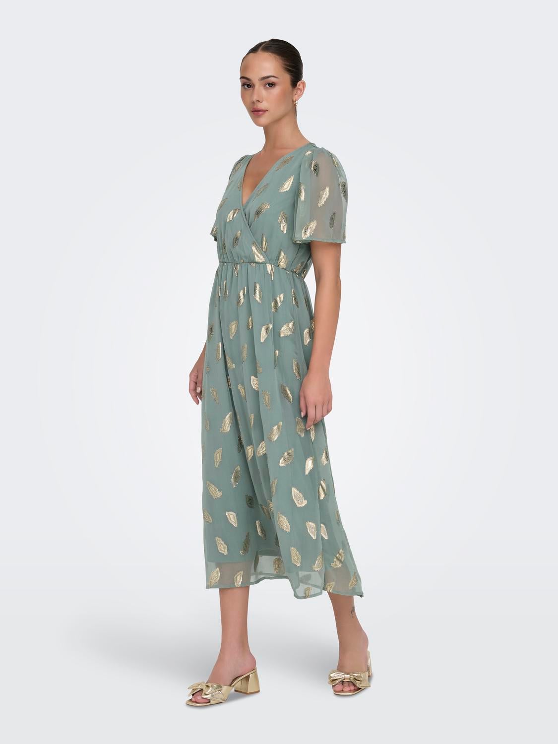 JDYMILA Midikleid Chinois Green
