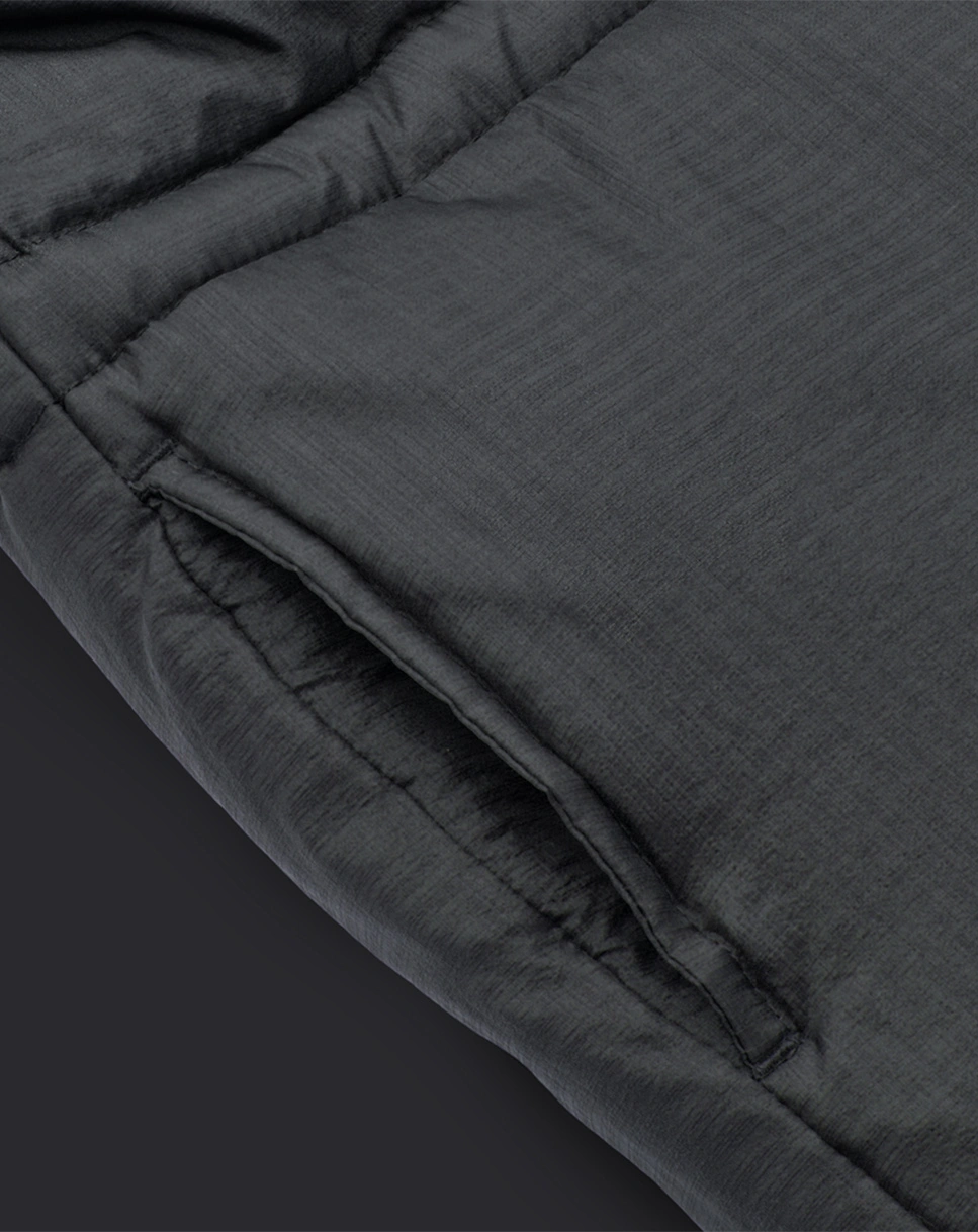 Daunensteppjacke BILLE in black