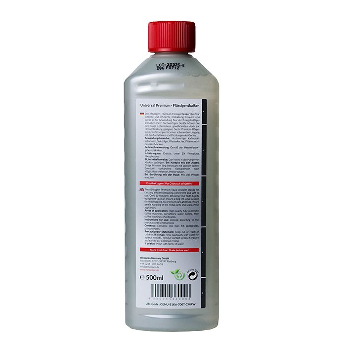 eShoppen 5er Set Flüssigentkalker á 500ml
