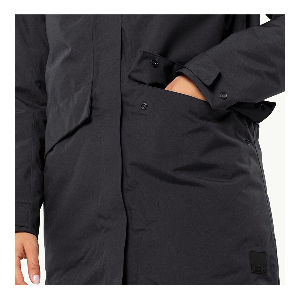 Jack Wolfskin TEMPELHOF - Manteau Femme black