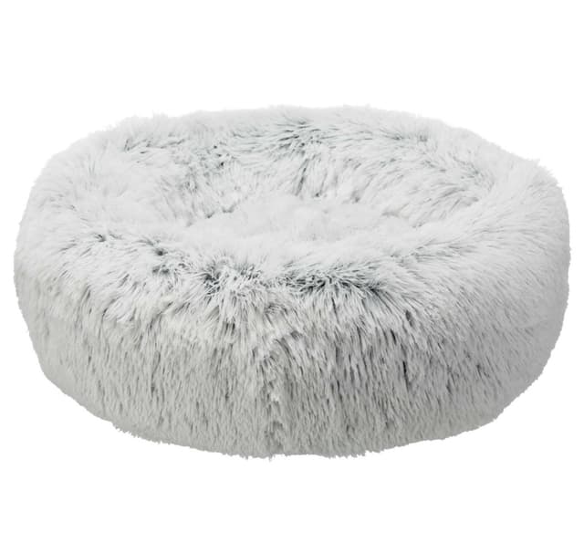 Hundeseng Harvey, rund, ø 50 cm, hvid-sort
