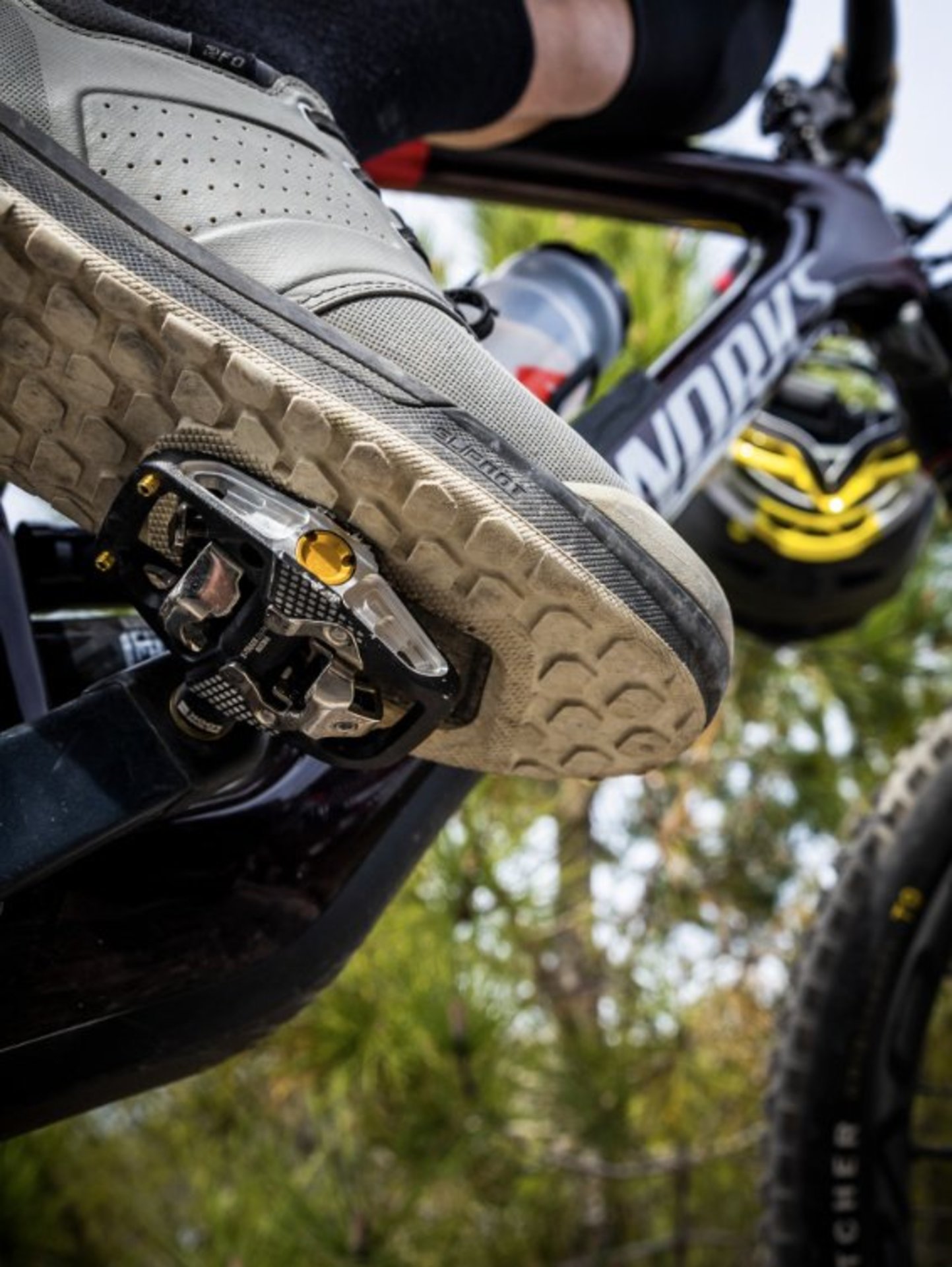 Look X-Track En-Rage Plus Titanium MTB Pedalen Goud
