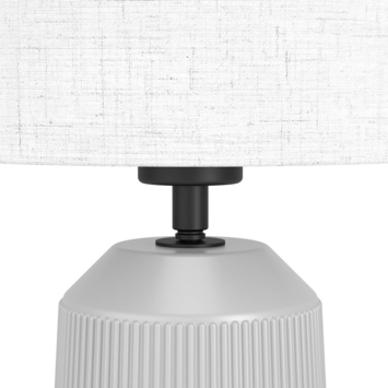 EGLO tafellamp Capalbio 41 cm zand/wit