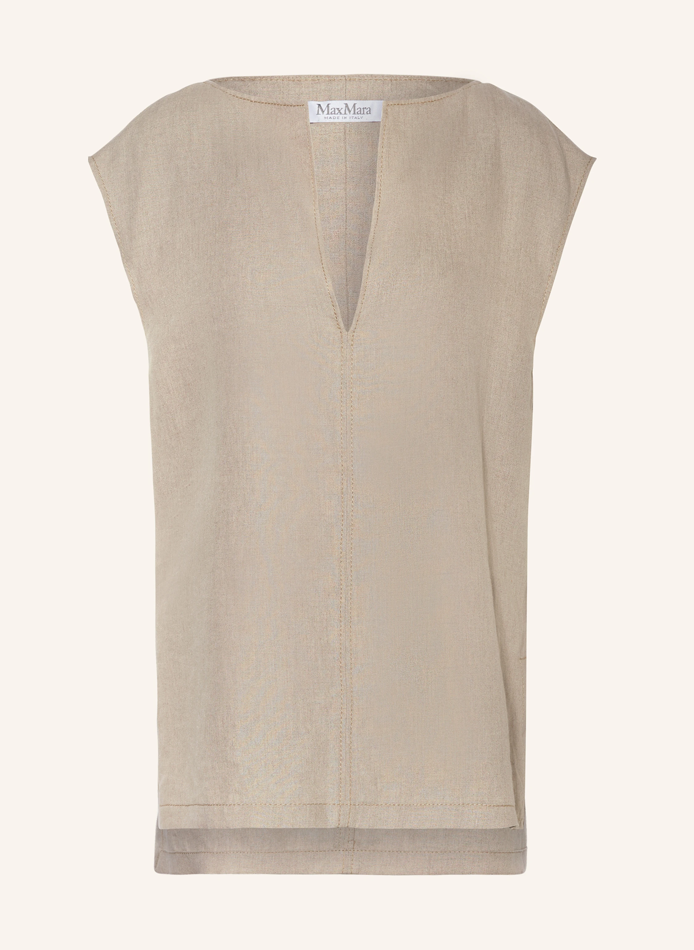 Max Mara Blusentop COLIMBO aus Leinen