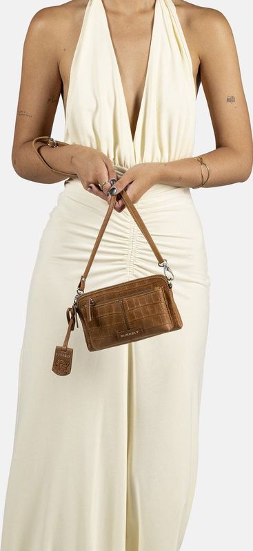 Burkely - Soft Hunter - Mini Bag - Zwart - Echt Leer