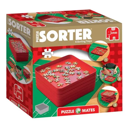 Jumbo Spiele Puzzle Mates - Puzzle Sorter