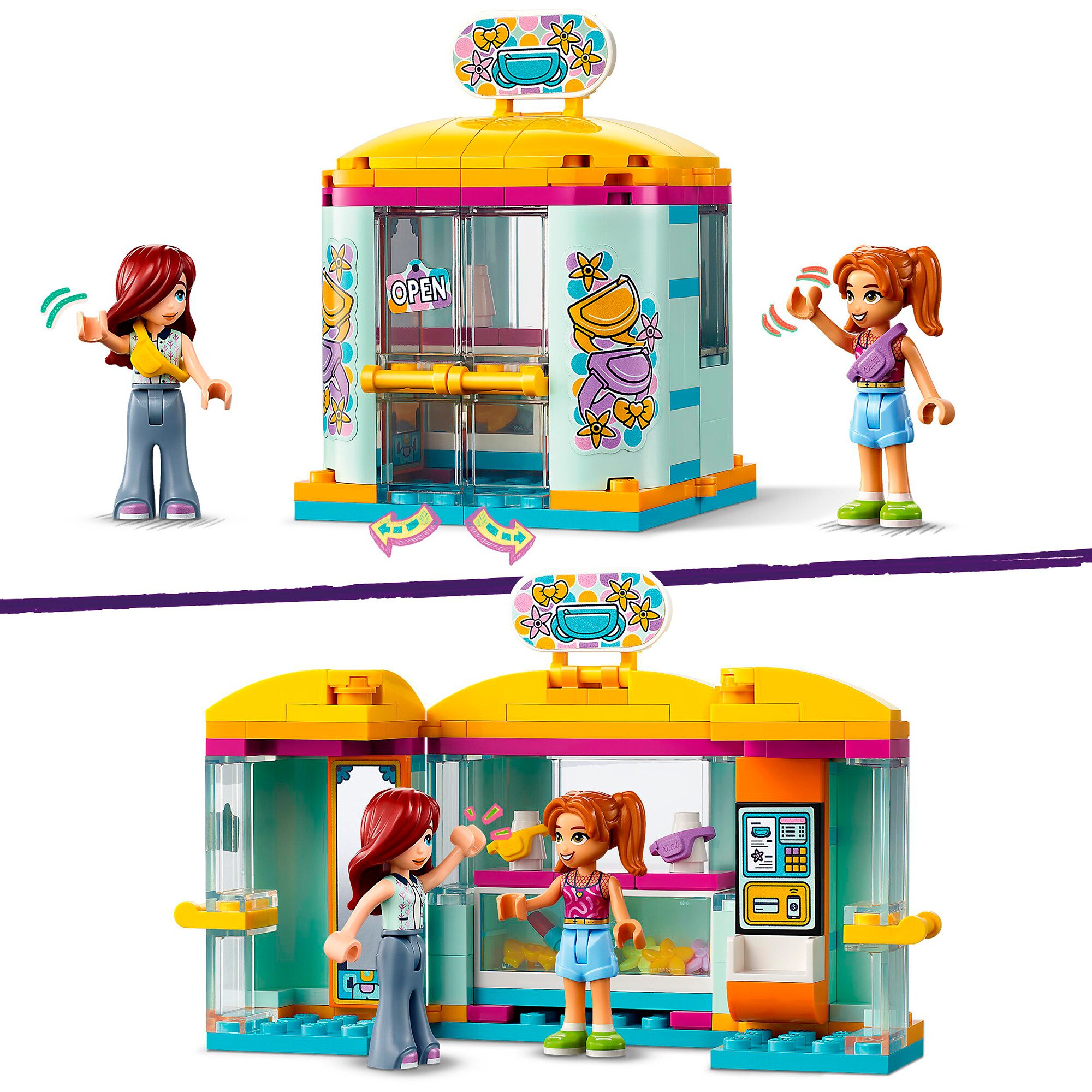 LEGO Konstruktionsspielzeug Friends Mini-Boutique