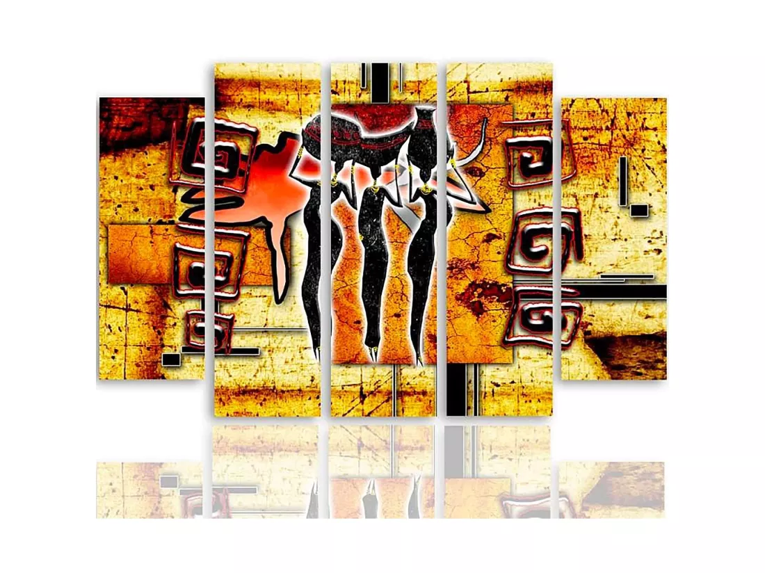 Tableau trois grâces 2 - 200 x 100 cm