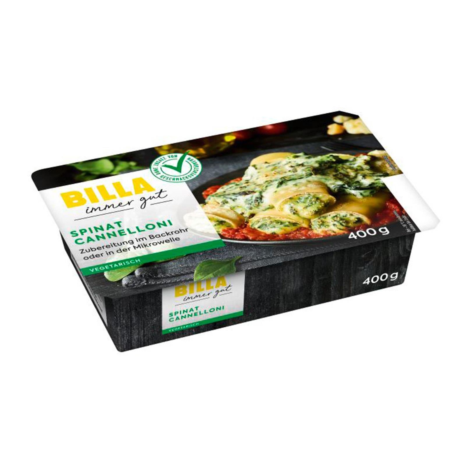 BILLA Spinat Cannelloni