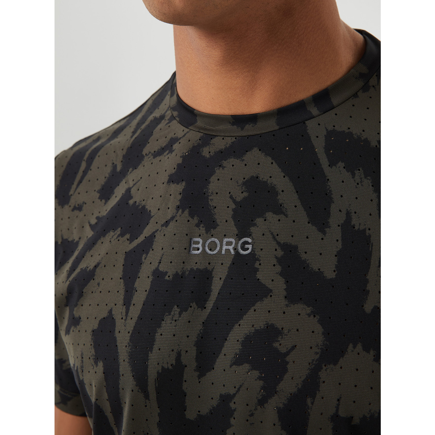 Björn Borg Borg Running Perforated T-Shirt Heren