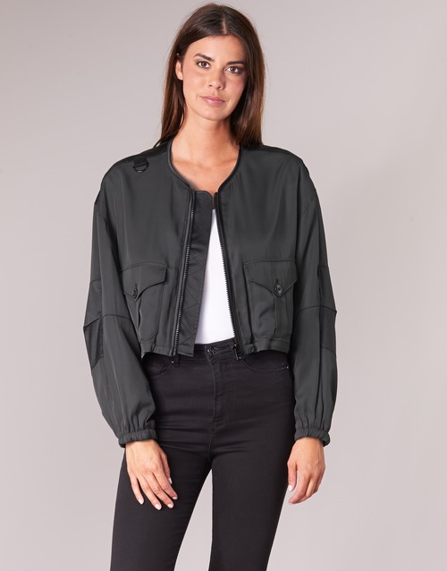 G-Star Raw - RACKAM OS CROPPED BOMBER - Noir