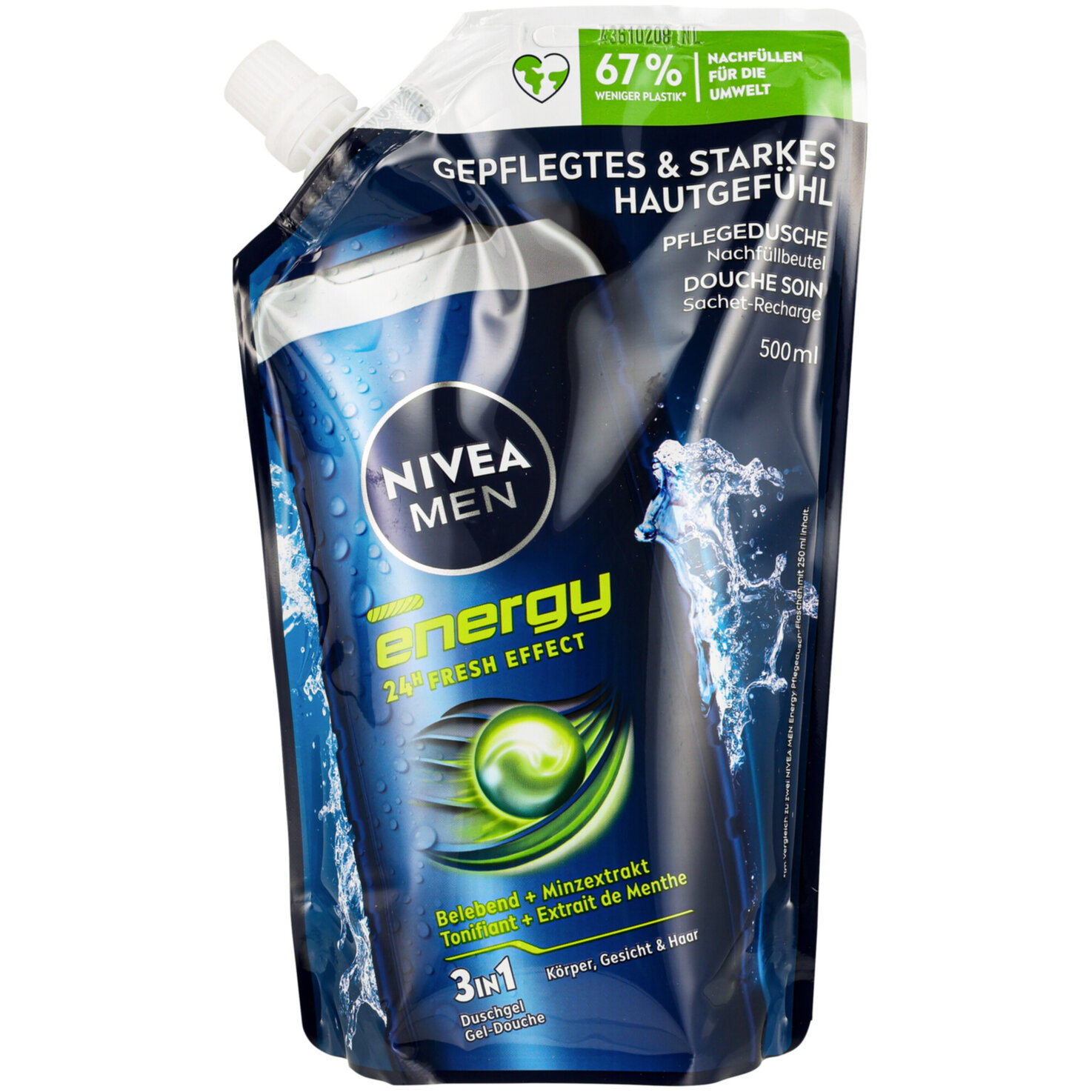 Nivea Pflegedusche Energy Refill