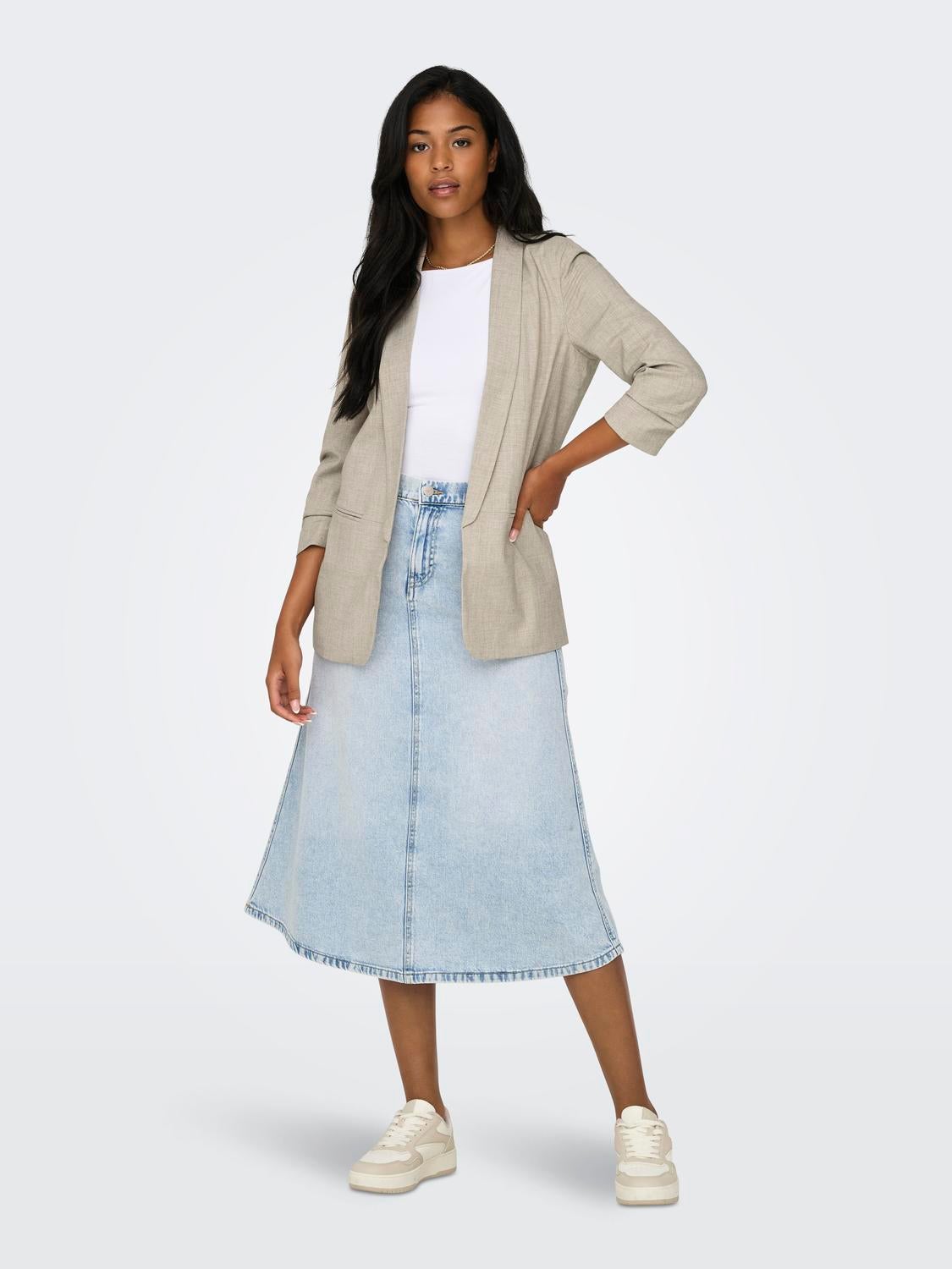 ONLELLY Blazer White Pepper