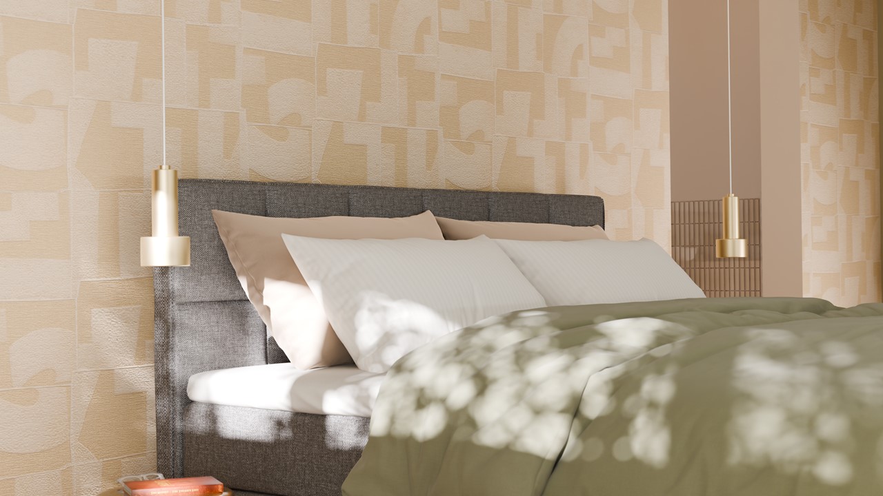Opbergboxspring Jade - Linen touch dark grey