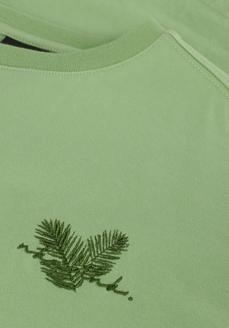 NIK & NIK olijf nik & nik t-shirt leaf t-shirt
