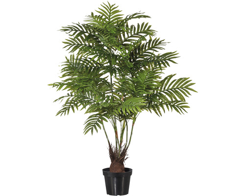 Kunstpalm Areca palm H 110 cm groen