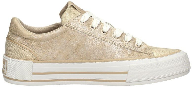 Mustang Veterschoenen Laag goudkleur