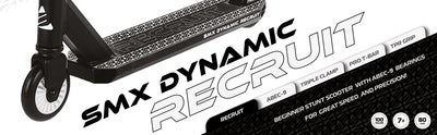 SportMe SMX Dynamic Stunt Recruit Sparkesykkel, Hvit