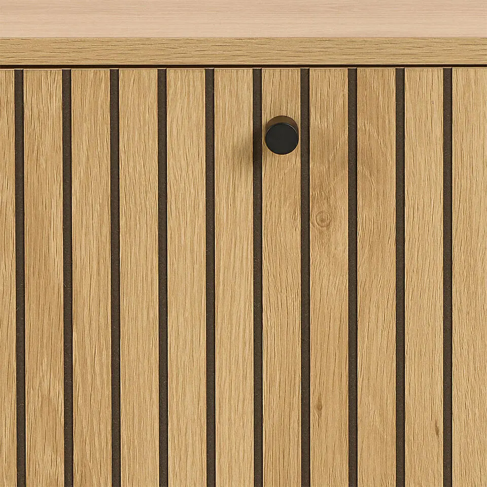 Hioshop Dylan schoenenkast 1 lade natuur