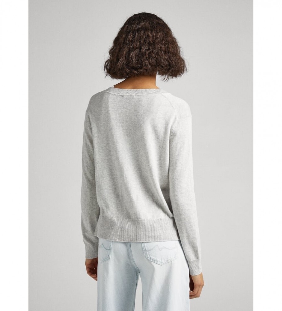Pepe Jeans Jersey Donna V cinza