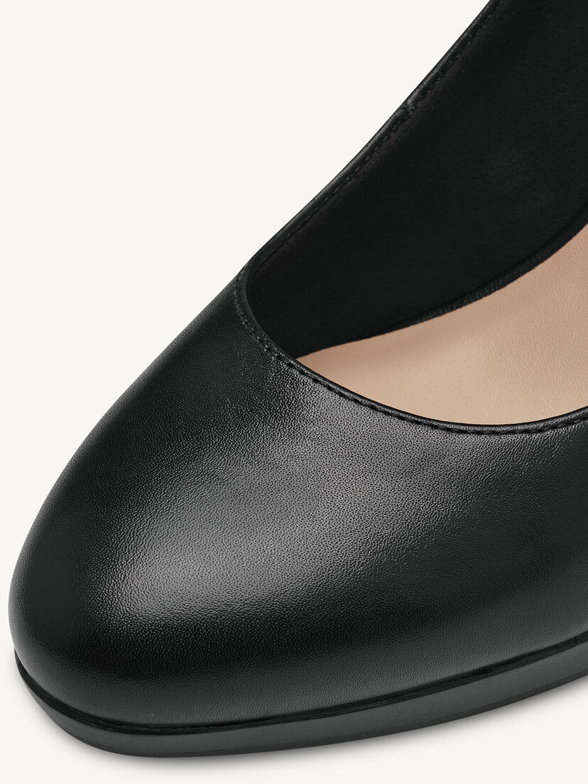 Leren Pumps - zwart
