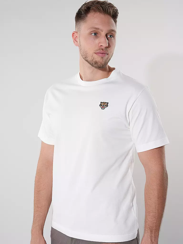 KENZO T-Shirt LUCKY TIGER weiss