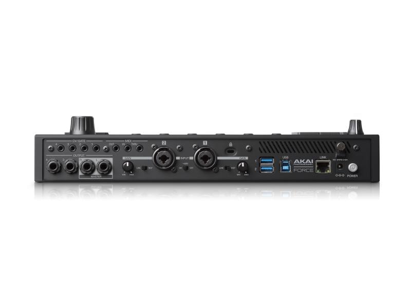 Akai Production Center FORCE Leistungsfähiges, eigenständiges Musikproduktionssystem für Studioproduktion und Live-Auftritte