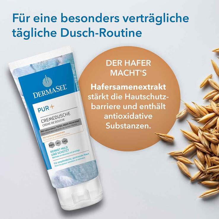 Dermasel Totes Meer PUR+ Cremedusche, 200 ml