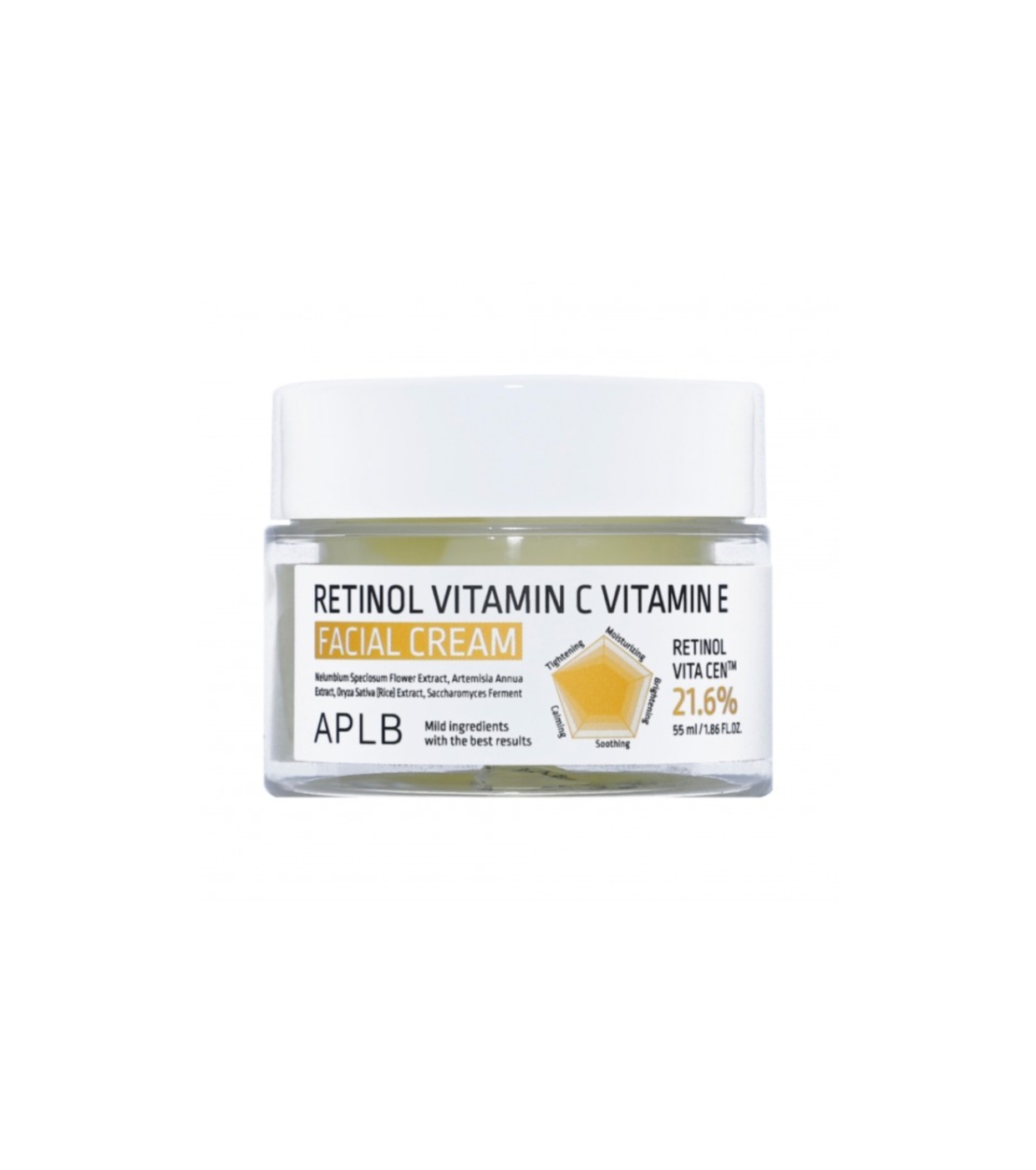 APLB - Creme facial para pele madura Retinol Vitamin C Vitamin E
