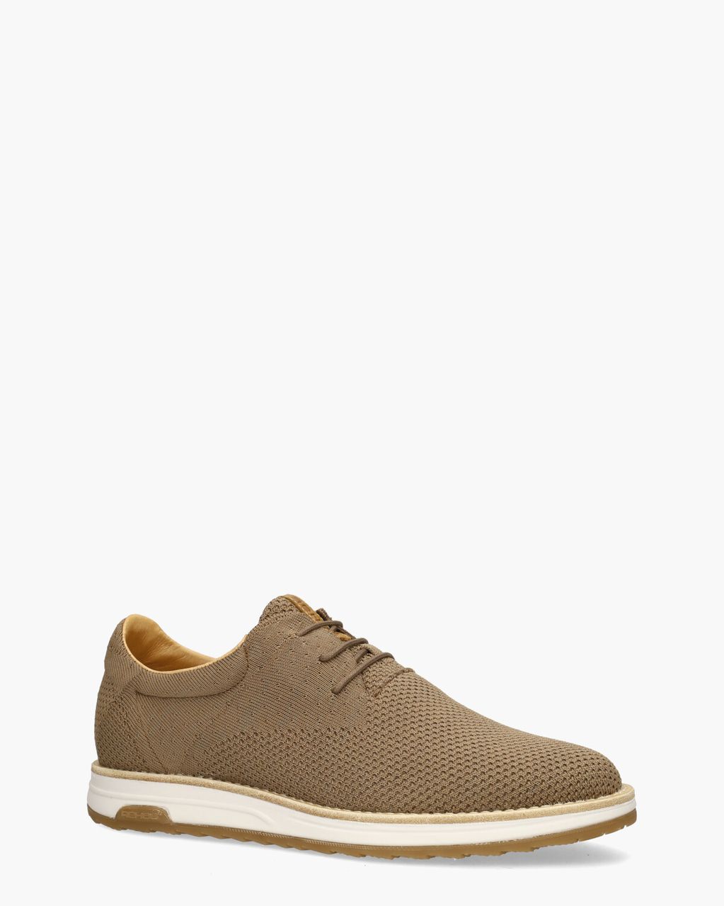 Rehab Nolan Knit Bruin Heren Veterschoenen