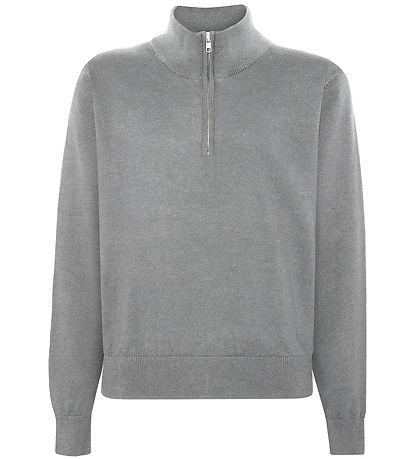 Grunt Bluse - GrLudvig - Strick - Grey Melange