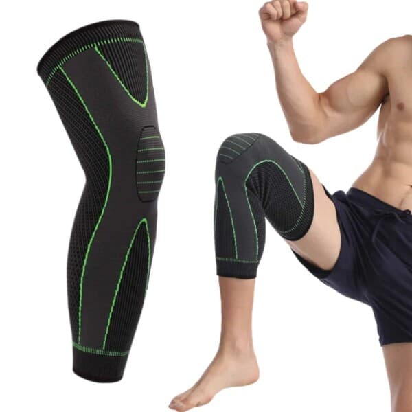Kompresjonshylse for Kne - Knestøtte/Knebeskyttelse med Compression XXL