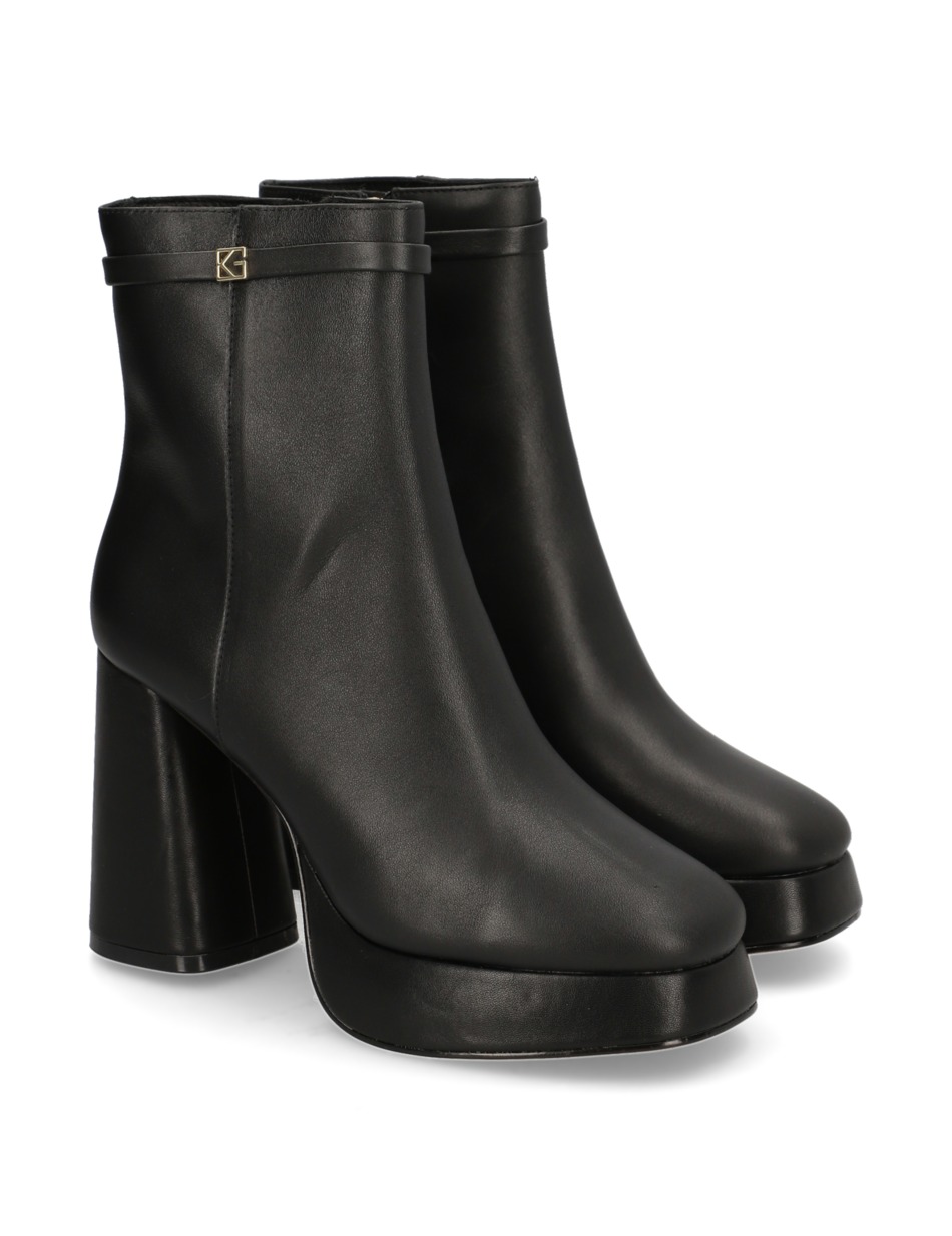 Glattleder Stiefelette
