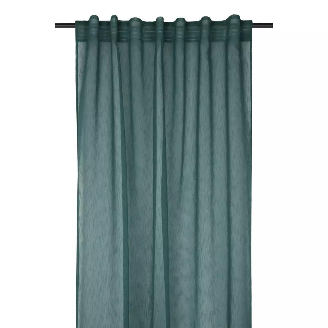 Voilage galon fronceur (140 x 260 cm) Derby Vert sapin