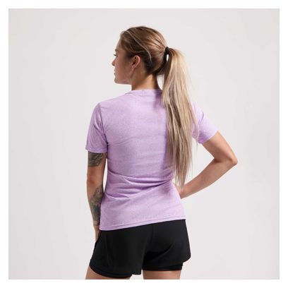 Maillot Manches Courtes Rogelli Sparkle Violet Femme
