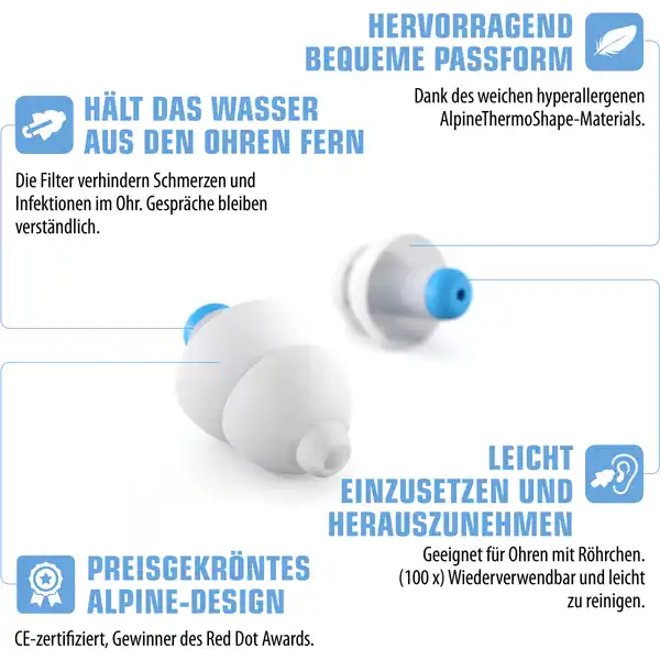 SwimSafe Ohrenstöpsel