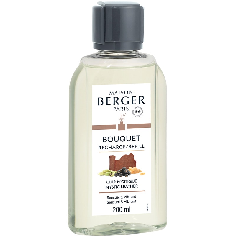 Recharge de bouquet parfumé - Cuir Mystique - 200 ml