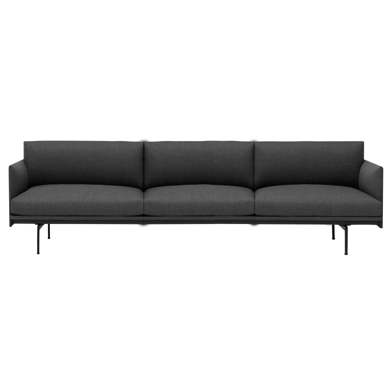 Muuto Outline bank 3,5-zits Remix 163